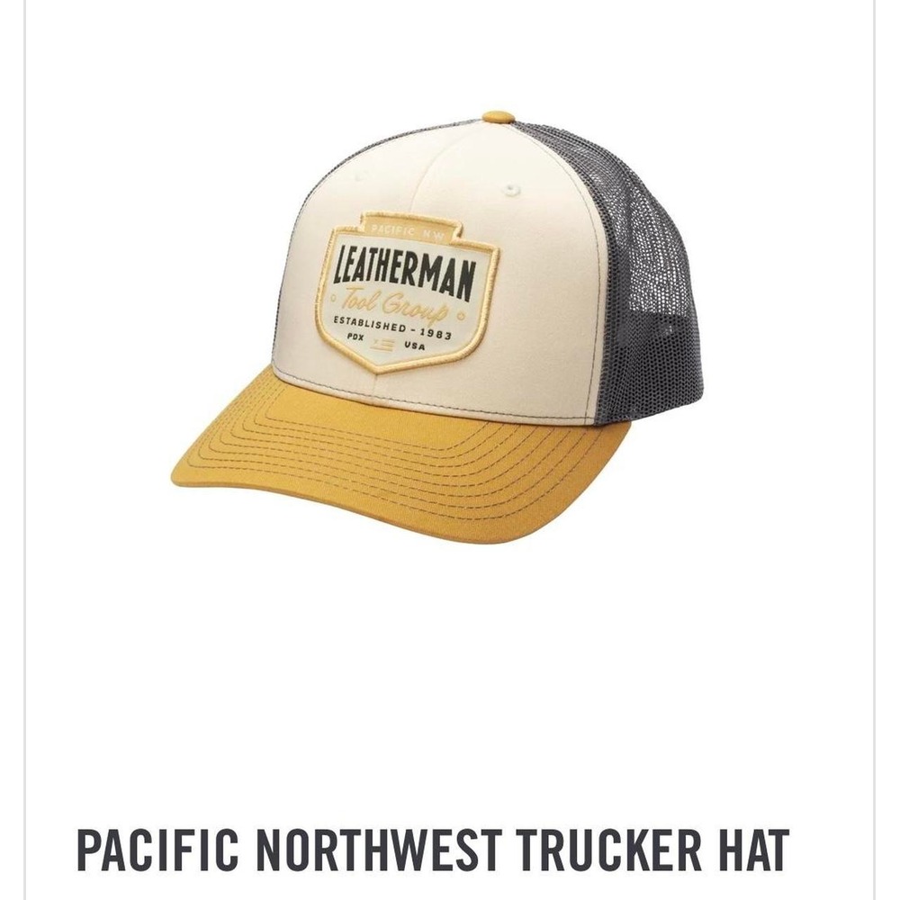 Leatherman trucker hat